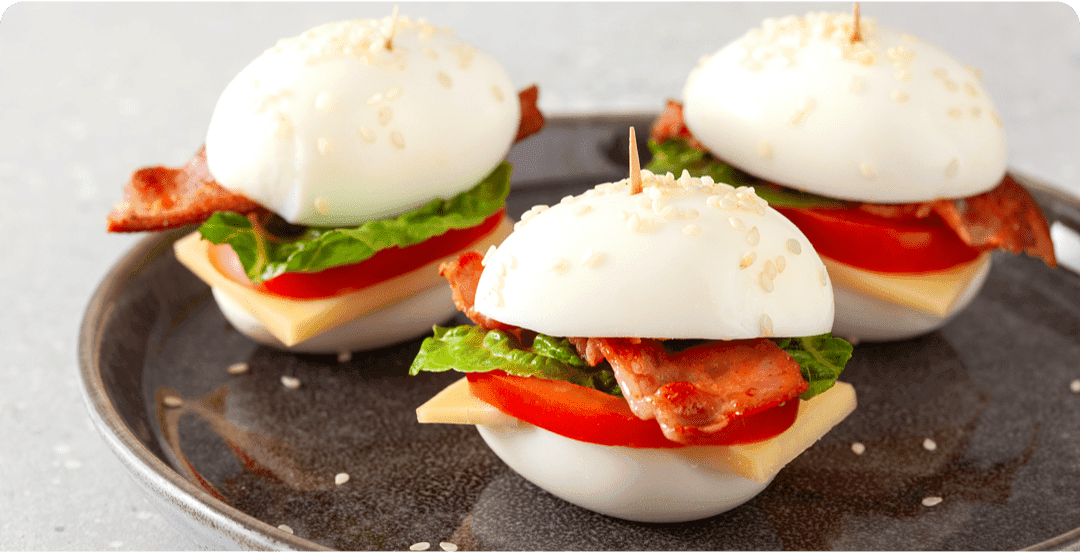 Egg and ham salad